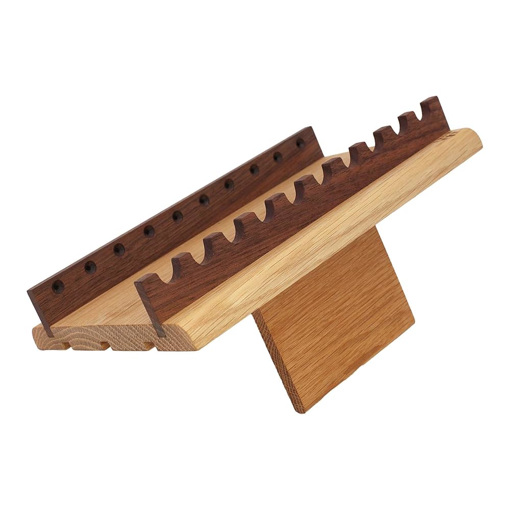 Amazon.co.jp: 木製 ペントレイ 10本用 木群KOMURA【ナラ